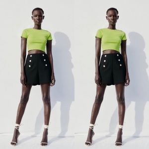 Zara High Waist Shorts